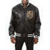 Vegas Golden Knights Varsity Leather Jacket